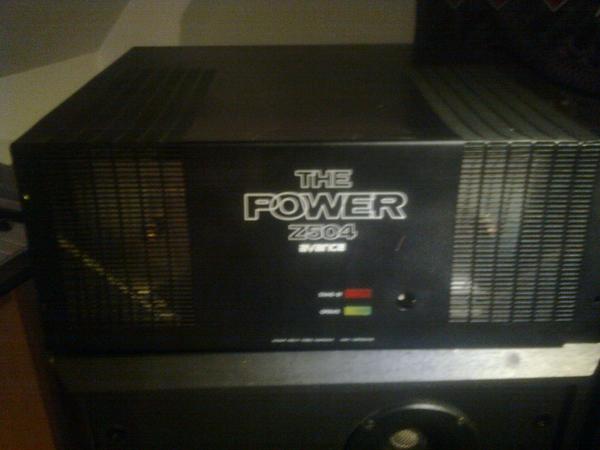 Hjælp til Gammel effektforstærker... The Power Z504 avance