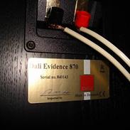 Musikanlæg Silverline/Dali Evidence 