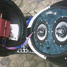 Scooterstereo scooter anlæg