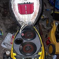 Scooterstereo Pioneer Jog-Anlæg