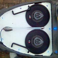 Scooterstereo PGO Comet anlæg