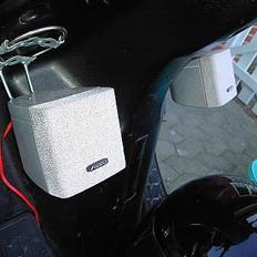 Scooterstereo hjemme fusk..