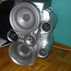 Minianlæg JVC Hx-c6 500watt