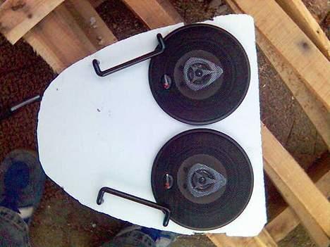 Scooterstereo PGO Comet anlæg - Det nye under opbygning billede 8