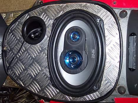Scooterstereo Blaupunkt ** x-zound billede 2
