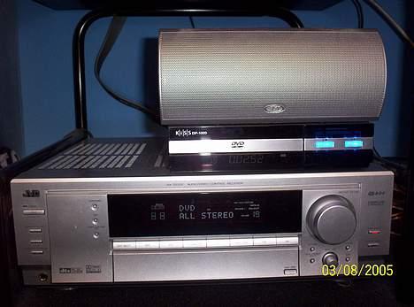 Hjemmebiograf Jvc rx - 7032v - forstærker, dvd, og center.. billede 2