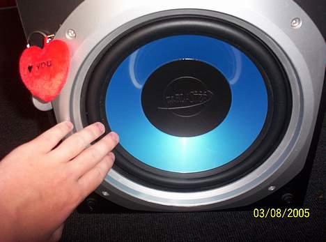 Hjemmebiograf Jvc rx - 7032v - 10" bass.. spiller fandme godt!! billede 5