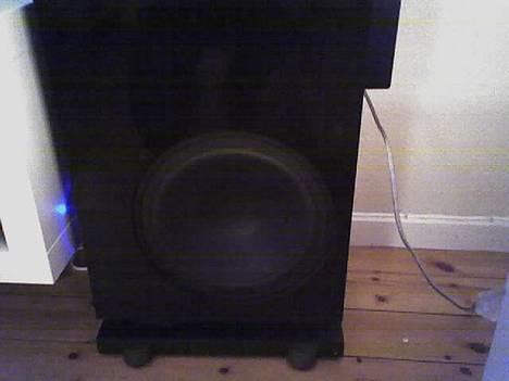 Hjemmebiograf AudioPro Blue Diamond v.2 - Indbygget 10" aktiv sub i hver side. Det kan flytte noget luft! billede 6