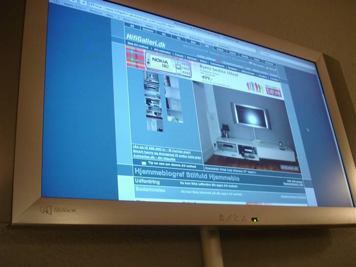 Hjemmebiograf Stilfuld Hjemmebio - PowerBook´en sat til tv´et billede 11