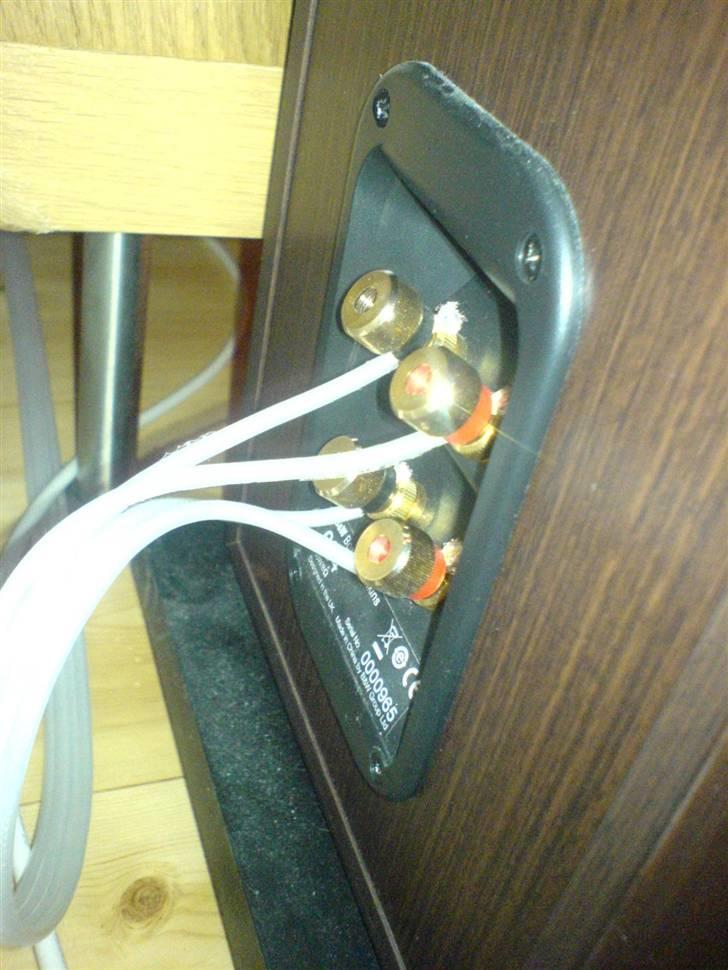 Hjemmebiograf Technics,Sharp,B&W - QED Silver Anniversary XT Bi-wire kabel billede 10