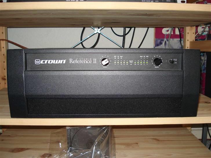 Musikanlæg Crown Reference + JBLpro - Crown Studio Reference II, er den ikke smuk :) billede 3