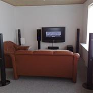 Hjemmebiograf Samsung TX120. m. Medion.