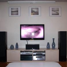 Hjemmebiograf 7.1 YAMAHA (old setup)