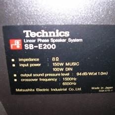 Musikanlæg Technics/sony/philips/elt