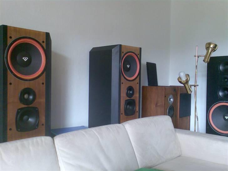 Hjemmebiograf Cerwin Vega - Barco - De 2 bagerste CV 1215, i mit surround setup. billede 5