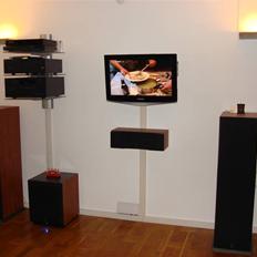 Hjemmebiograf setup