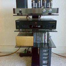 Musikanlæg infinity, rør, diy dac.