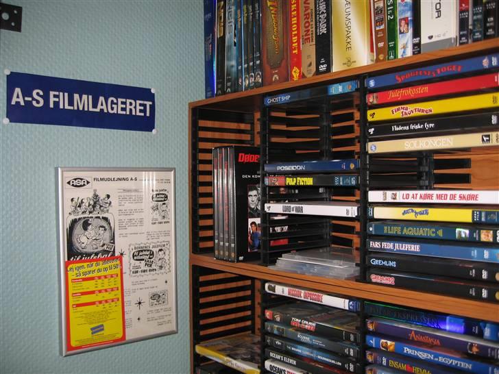 Hjemmebiograf Operatørens Hjemmebiograf - Mit "A-S Filmlager"... billede 2