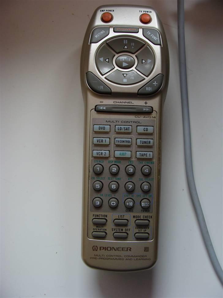 Hjemmebiograf Hyggerummet Jamo/Pioneer - -das kontroller (ikke det bedste design) billede 11