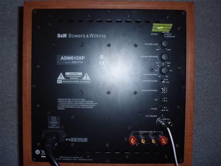 Hjemmebiograf mit anlæg billede 8