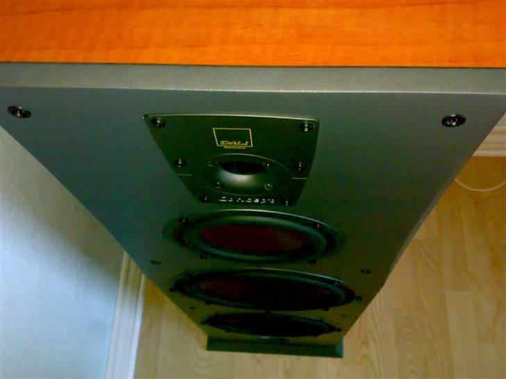 Musikanlæg NAD & Dali Concept - Nærbillede af den ene højttaler. billede 3