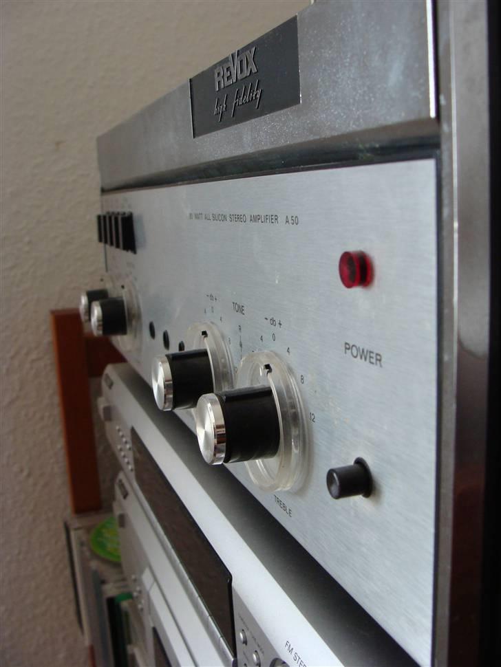 Musikanlæg Pappas anlæg Revox / Sony billede 2
