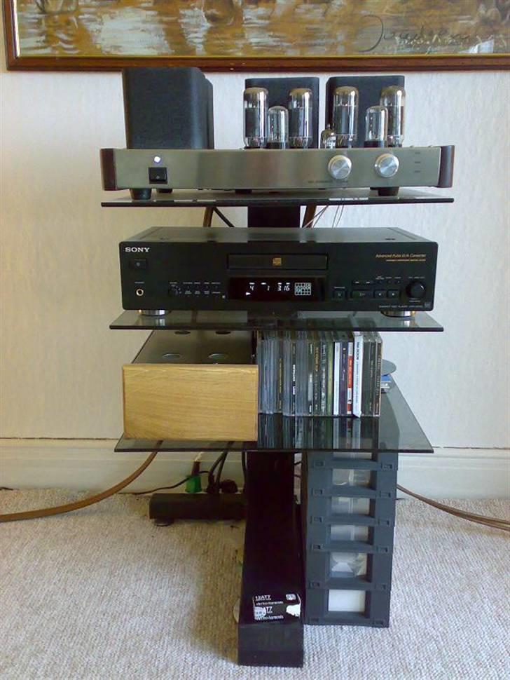 Musikanlæg infinity, rør, diy dac. billede 3