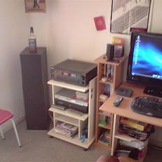Computeranlæg Mit lille værelses setup 