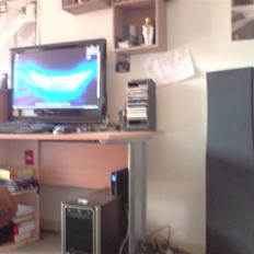 Computeranlæg Mit lille værelses setup 