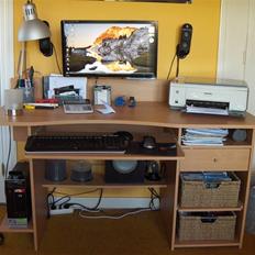 Computeranlæg HP & BenQ & Logitech