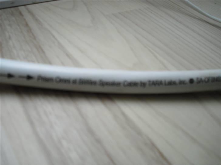 Musikanlæg Nad / B&W. - Tara Labs kabel, ikke så dyrt men meget virkelig lyd på trods..... billede 1