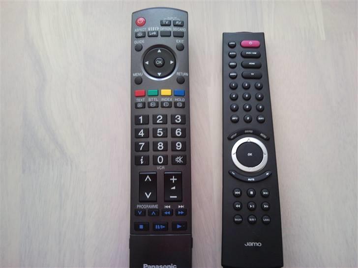 Hjemmebiograf pansonic og jamo - fjernbetjening til tv og jamo anlæg billede 9