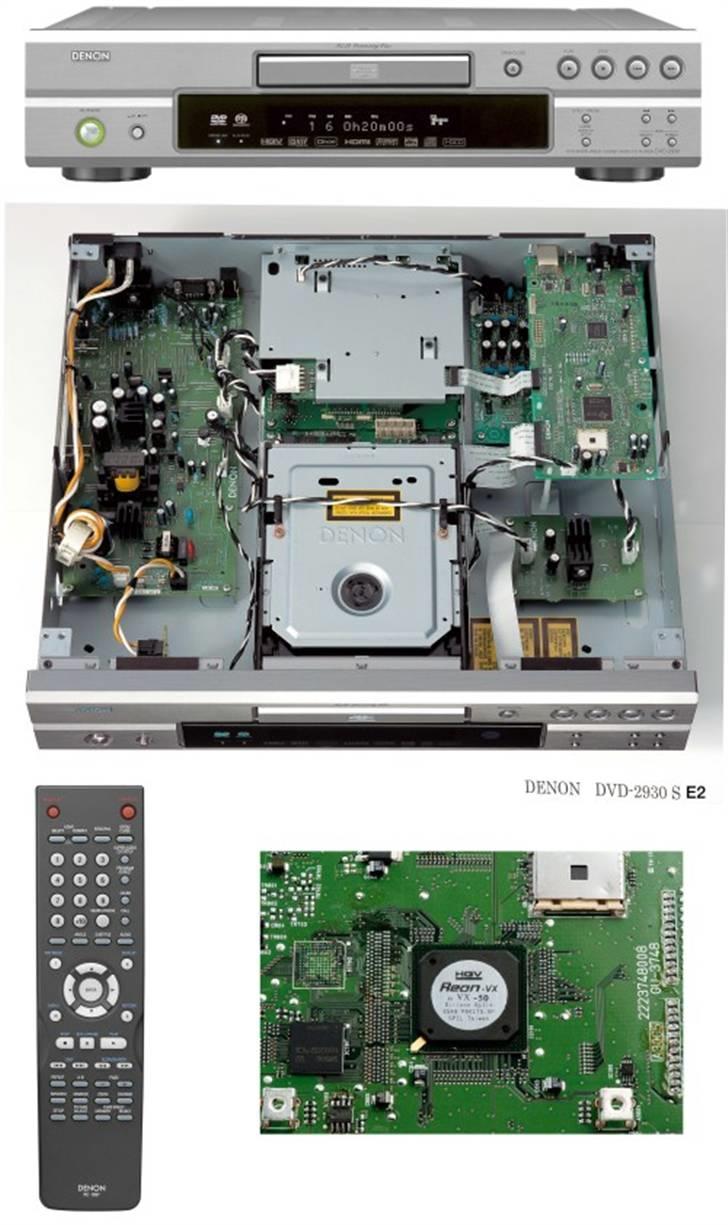 Hjemmebiograf Denon/B&W/NAD/Logitech - DVD2930 inside billede 10