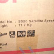 Computeranlæg Edifier S550 3*10" Subs!