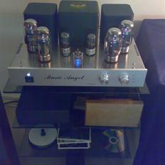 Musikanlæg KT-88 rør & DIY og Heco.