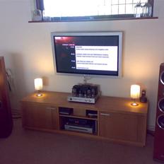 Musikanlæg nyt setup med rør