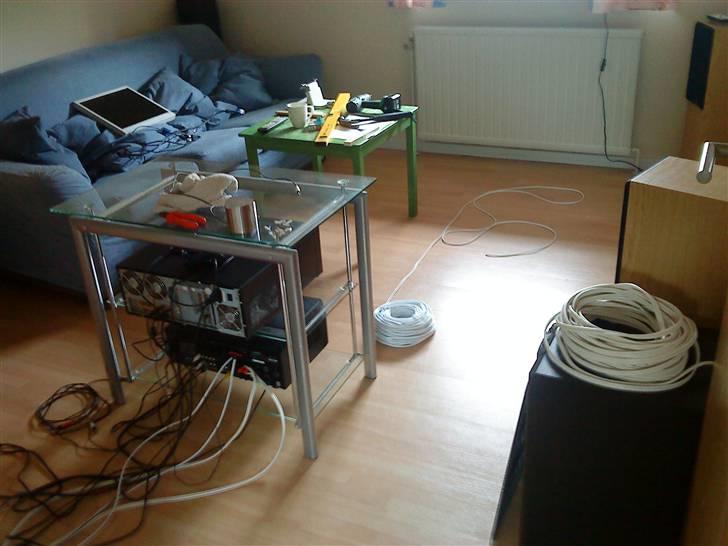 Hjemmebiograf 100"ny version på vej - lidt billeder fra opbygning af den nye biograf  billede 7