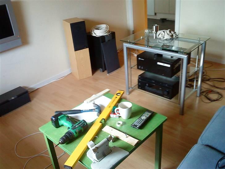 Hjemmebiograf 100"ny version på vej - lidt billeder fra opbygning af den nye biograf  billede 8