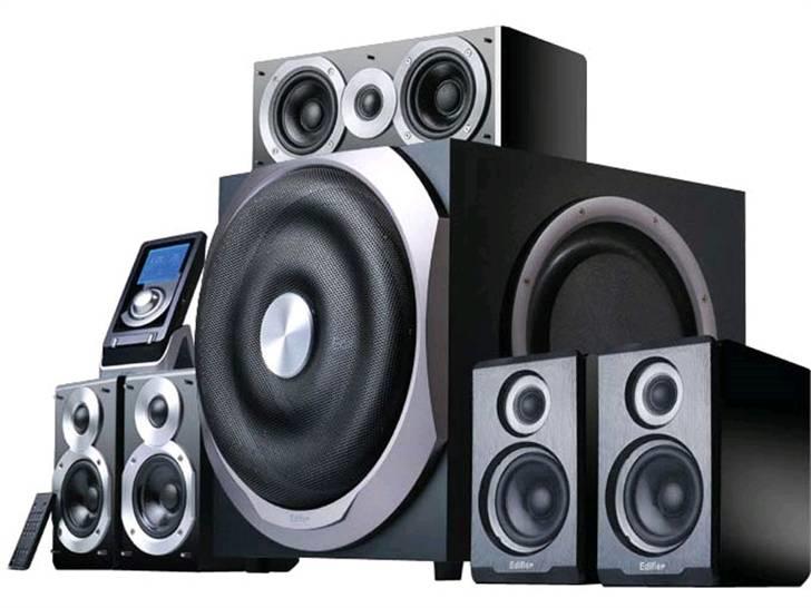 Computeranlæg Edifier S550 3*10" Subs! - Fint billede af hele sættet billede 1