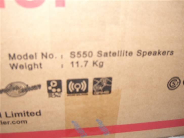 Computeranlæg Edifier S550 3*10" Subs! - Vægt på satelitterne (: billede 2