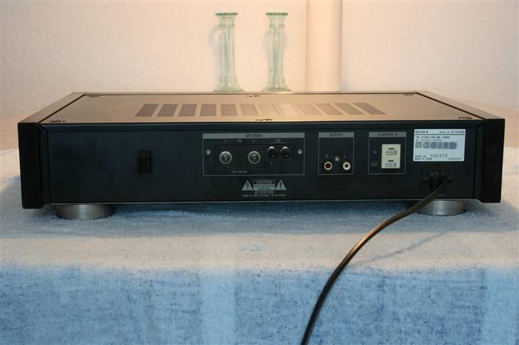 Musikanlæg Sony ES - Series (projekt - Min St-S770ES radio, Bagfra, Bemærk der er 2 antenne indgange på den  billede 2