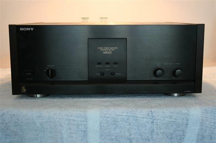 Musikanlæg Sony ES - Series (projekt - Min Ta-N80ES Monster blok 26.3kg råstyrke, 2x200watt 8-0hm billede 11