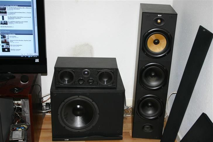 Hjemmebiograf denon b&w solgt. billede 3