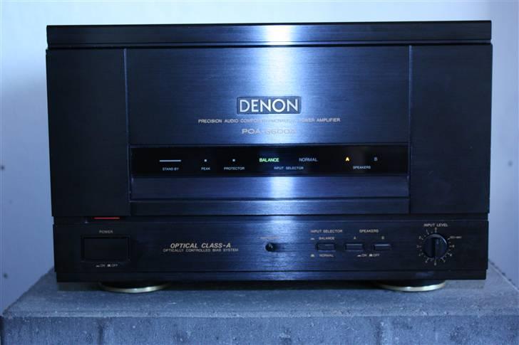 Musikanlæg Mit Ydmyge Anlæg - En flot Denon Poa 6600A billede 5