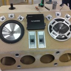 Bilstereo Mega boom box projekt!