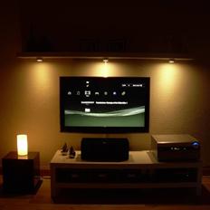 Hjemmebiograf B&W & Onkyo i stuen