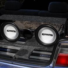 Bilstereo Komplet crunch lyd -