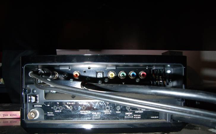 Hjemmebiograf Sony og phillips - Tilslutningsmuligheder på DAV-IS50 billede 10