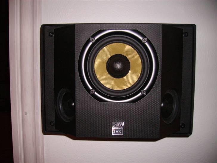 Hjemmebiograf Denon/B&W/NAD/Logitech - B&W DS6 dipol baghøjjtaler billede 14