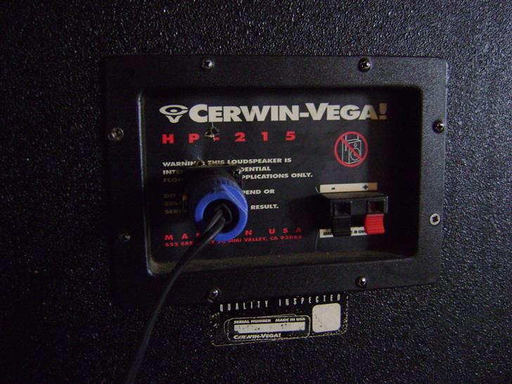 Musikanlæg NAD/Cerwin Vega billede 4